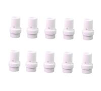 10Pcs Ceramic Diffuser for 24KD / 36KD MIG Torch 350A 500A Durability Heatproof Ceramic Distribution Structure Diffuser