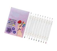 10PCS Certified Nails Art Markers Meeting International Standards for Reliabled Use by Technicians Ayts Fine Tip Supplies Compliant Products