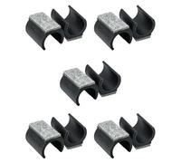 10pcs Chair Gliders for Cantilevers Chairs Protect Floor and Reduce Noise with Sturdy Felt Materials Pad Daily Use Furniture Pad