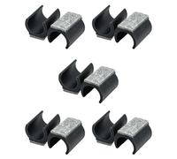 10pcs Chair Gliders for Cantilevers Chairs Protect Floor and Reduce Noise with Sturdy Felt Materials Pad Daily Use Furniture Floor Protectors