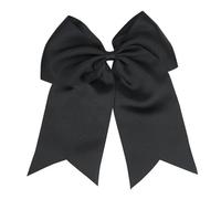 10pcs Cheerleading Bow 8 Inch Large Cheer Hair Bows With Ponytail Holder For Softball Cheerleader Outfit Uniform(Color 1)