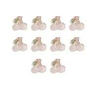 10pcs Cherry Hair Clamps for Girls and Women Lovely Hairpin Hair Clamps Funny Hair Accessories Gift for Kids and Women