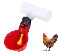 10Pcs Chicken Water Cups, Automatic Poultry Drinking Cups Chicken Bird Hen Water Drinking Cups for Chicken Quail Duck