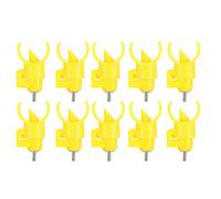 10PCS Chicken Waterer Nipples, Chicken Nipples Waterer Drinker Outdoors Poultry Water Nipple for Chicken Drinker