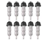 10PCS Chicken Waterer Nipples, Stainless Steel Automatic Chicken Feeder Nipple Tainless Steel Feeder Poultry Watering System for Rabbit