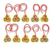 10Pcs Chinese Coins Feng Shui Chinese Fortune Coins Feng Shui Coins for Good Luck Fortune Wealth Health Success to Friends Families Lovers