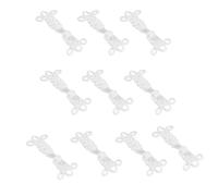 10Pcs Chinese Costume Button Sewing on Closure for Formal Event Cheongsam Sewing Closure