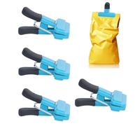 10PCS Chip Clips, Food Bag Clips Multifunction Kitchen Clips Snack Bag Clips Food Sealing Clip for Kitchen Food Storage Blue(S)