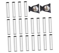 10PCS Chloroprene Spume Pipe Sleeves for Solar Heating Arrangements Outdoor Piping Against Freeze Insulation with Aluminum Layer Multiple Purpose Chloroprene Pipe Insulation Set