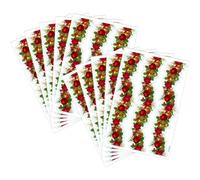 10pcs Christmas Border Sticker PVC Bulletin Board Trim Wear-Resistant