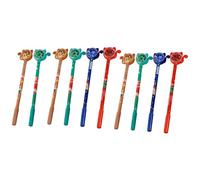 10pcs Christmas Gel Ink Pen 0.5mm Needle Tip Refillable Quick Dry Journaling Pen Assorted Colors for taking notes