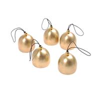 10PCS Christmas Metal Small Copper Bell Tree Pendant Decoration Xmas Party Wind Chimes Diy Material Crafts Accessories for Wedding,Decoration