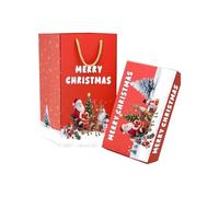 10pcs Christmas Surprise Bounce Box,Folding Pop-up Explosion Gifting Box,Creative Christmas Birthday and Container,For Holiday Candy For Proposal Birthday Anniversary (red)