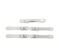 .10Pcs Chrome Exterior Door Handle Cover Scratch Guard Decorative Sticker For CR