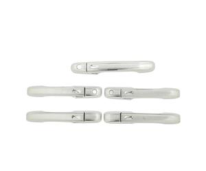 .10Pcs Chrome Exterior Door Handle Cover Scratch Guard Decorative Sticker For CR
