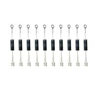 10pcs CL04-12 Microwave Diode Unidirectional 12kV High Voltage for General Replacement, Compatible with Popular Microwave Oven Models, Low Forward Voltage Drop, 350mA Current Capacity