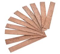 10Pcs Clarinet Cork, Neck Joint Cork Strips Sheet Clarinet Cork Replacement Kit Instrument Repair Accessories Performance Accessory Musical Instrument Accessories