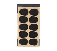 10Pcs Clarinet Mouthpiece Cushion Clarinet Mouthpiece Patches Pads 0.5/0.8mm Mouthpiece Cushion For Clarinet (Color : Bk Single Tube 0.8mm)