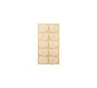 10pcs Clarinet Mouthpiece Patches Saxophone Cushions Environmental Treble/Alto/Tenor Sax Accessories 0.3mm 0.5mm 0.8mm White 0.8