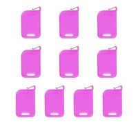 10pcs Clear Trading Card Game Dividers with Flexible Design for Secure Collectible Card Sorting and Portability Collection Dividers