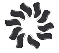 10pcs Clear Window Golfs Iron Head Covers Golfs Club Headcover For Men Women Travel Headcovers
