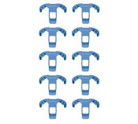 10PCS Clip for Zebra TC51 TC52 TC52X TC56 TC57 TC57X TC52AX Barcode Scanner - Belt Carrying Holder, Plastic Phone Case & Holster PN: SG-TC5X-CLIPHC1-01 (Blue)
