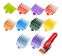 10Pcs Clipper Guards, Universal Clipper Guide Compatible with Wahl Clippers | 10 Pcs Clipper Guards for Wahl,10Sizes 1.5mm to 25mm,Universal Hair Clipper Limit Comb Set for Most Clippers Trimmers