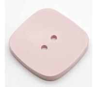 10Pcs Clothes Buttons - 2 Holes Resin Sewing Buttons Square Shaped Button Set for Blazer, Suits, Coat, Uniform, Jacket (#7, 25mm)