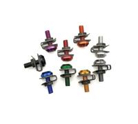 10PCS CNC For C400GT C600 C650 C650GT Sport F650GS F700GS F800R Motorcycle Fairing Screws Custom Moto Body Spring Nuts Bolts(Red)