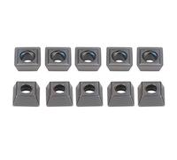 10Pcs CNC Insert Cemented Carbide Lathe Turning Tool Blade SPMG090408 TG LF6018 Industrial Metal Cutting Tool for Steel and Heat Resistant Alloy Materials