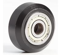 10pcs CNC Plastic Wheel POM With 625zz MR105zz Pulley Gear Passive Round/V-Type Wheel For V-Slot Accessories(D)