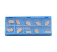 10Pcs CNC Turning Blade, Carbide Cutting Insert for Steel Processing, High - Speed Steel Thread Turning Tool with Wear Resistance, for Machining Stainless Steel and Semi -