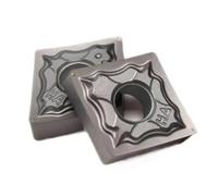 10pcs CNMG120404 CNMG120408 HA PC9030 Stainless Steel External Turning Tool Hard Alloy Blade Milling(CNMG120408-HA PC9030)