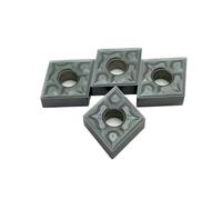 10pcs CNMG120404 IC908 CNMG120408 TF IC907 External Turning Lathe Tools Cutting Tool CNC Insert(CNMG 120404-TF IC907)