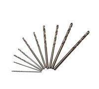 10pcs Cobalt Drill Bits M35 HSS Co Steel Straight Shank Twist Bit 1.0-3mm Metal Wood Working Power Tools