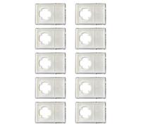 10Pcs Coin Storage Containers Four-Point Fixation Coin Slab Protector for Collectors and Exhibitions Clear Storage Box