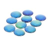 10pcs Color Changing Glass Cabochons for Jewellery Making