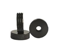 10pcs Colorful Aluminum Alloy Thumb Nuts M3 M4 M5 Aluminum Thumb Nut Anodized Hand Tighten Nuts Anodized 5 colors(10pcs Black,D26 M5)