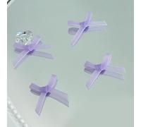 10pcs Colorful Bow Nail Tape Bow Magic for Acrylic Nails Magic Knot for Nail Curve Tape Nails