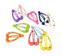 10pcs Colorful Drip Oil Hairclip Women Girl Hairpin Adults Kid Girl Female