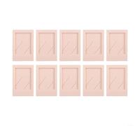 10pcs Colorful Film Frames for Fujifilm Photos, ABS Plastic Display Holders for 12/11/9/90/EVO, Vertical Picture Frames(Light pink)