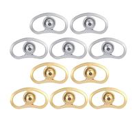10pcs Comfortable Earring Backs Stylish Earring Backs with Pigs Nose/Flower Shape Unique Lifters for Heavy Earrings Backing Replacement