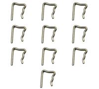 10Pcs Common Rail Injector Leak Off Clips, Diesel Fuel | Premium diesel fuel pipe clips retaining clamp kit for car maintenance and repair. Universal fit for common rail injectors.