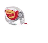 10PCS Compatible Dye Ribbon Label Tape 12mm X 2m Works With LT 100h Label Maker And Phomemo P12 Label Refurbish Refurbish Refurbish Refurbish Refurbish Refurbish Refurbish Refurbish printer(Gold on Re