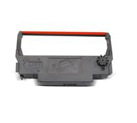 10PCS Compatible Ink Ribbon For ERC-30 34 38 TM-U288B M188B M188D TM-U220 220A Ticket Printer With Frame And Small Printing Paper(Black Red)