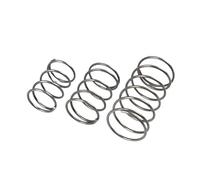 10Pcs Compression Spring 65Mn Steel Return Springs Wire Diameter=0.4-1.0mm OD=5-7mm Length=10-20mm(10mm/6mm,1.0mm)
