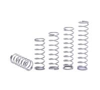 10Pcs Compression Spring Stainless Steel Wire Dia 2.0mm Pressure Compressed Out Dia 10-20mm Length 50-100mm(Length 70mm,OD 15mm-2.0mm)