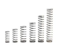 10Pcs Compression Spring Wire Diameter 1.0mm Stainless Steel Pressure Spring Outer Dia 13-20mm Length 10-50mm(Length 20mm,OD 14mm-1.0mm)