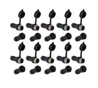 10pcs Connector GX16 M16 Waterproof Docking Back nut Male&Female and Socket 2pin3pin4pin5pin6pin7pin8pin9pin10pin(Docking 7P 10PCS)