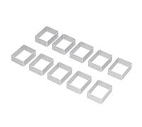 10Pcs Cookie Biscuit Cutter Set,Moon Cookie Cutter Set Stainless Steel Biscuit Shapes DIY Baking Mold for Baby Shower or Gender Reveal Party (A)